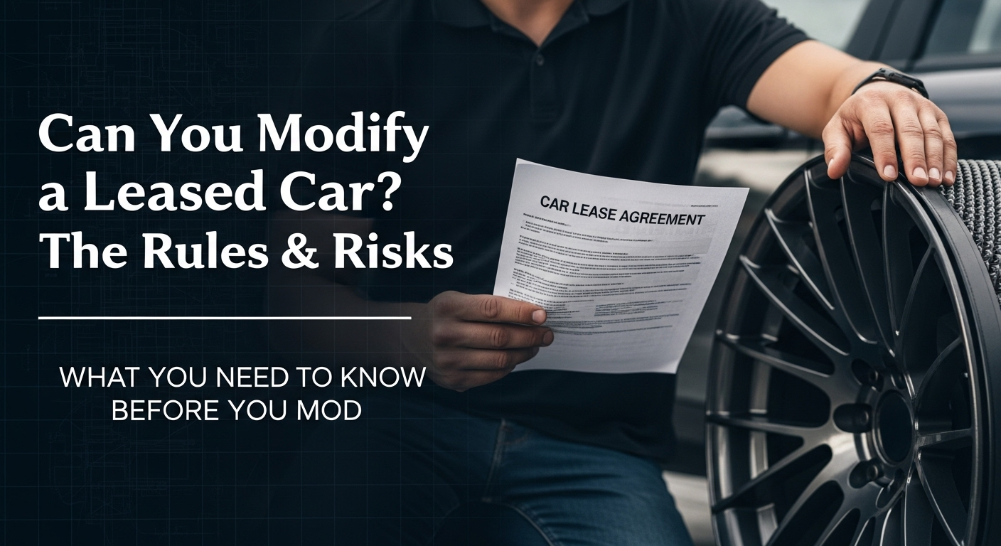 Can You Modify a Leased Car? The Rules & Risks