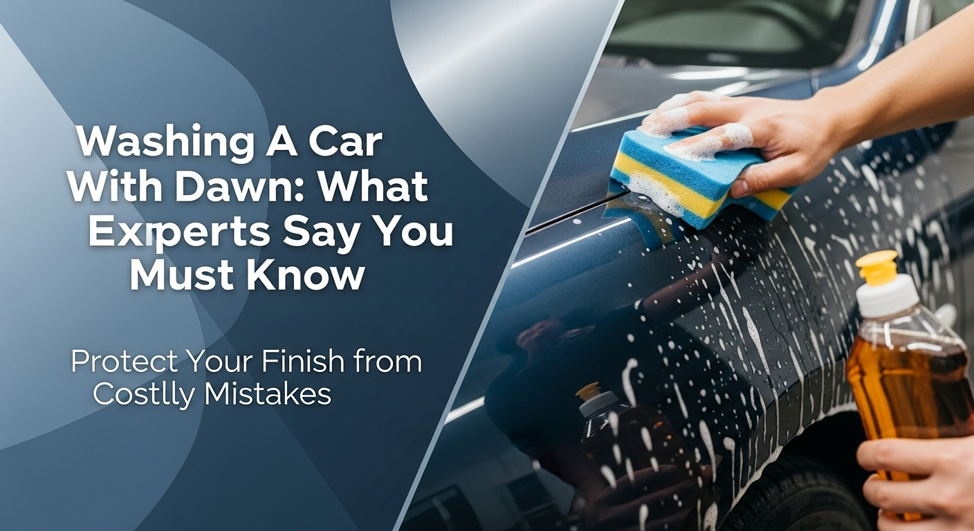 Washing a Car With Dawn: What Experts Say You Must Know