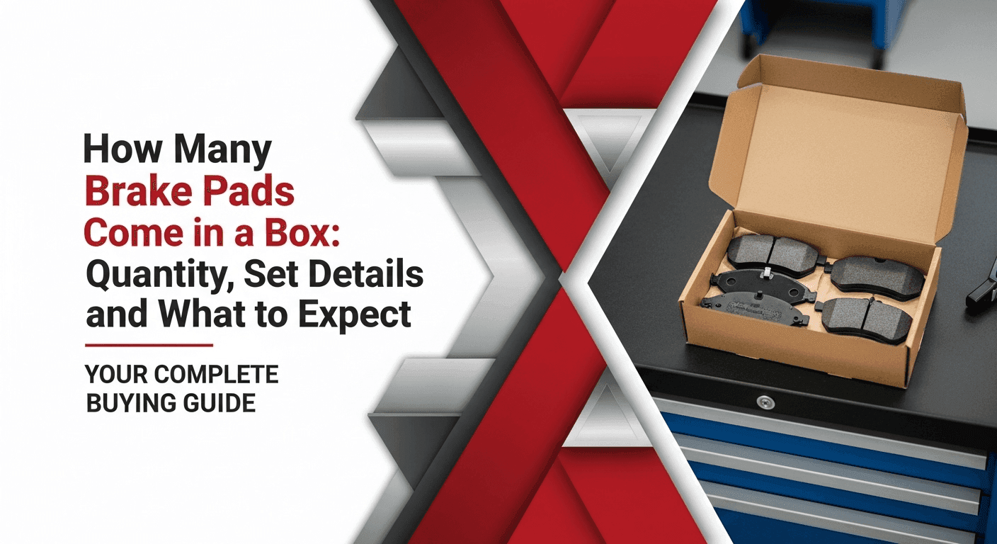 How Many Brake Pads Come in a Box: Quantity, Set Details, and What to Expect