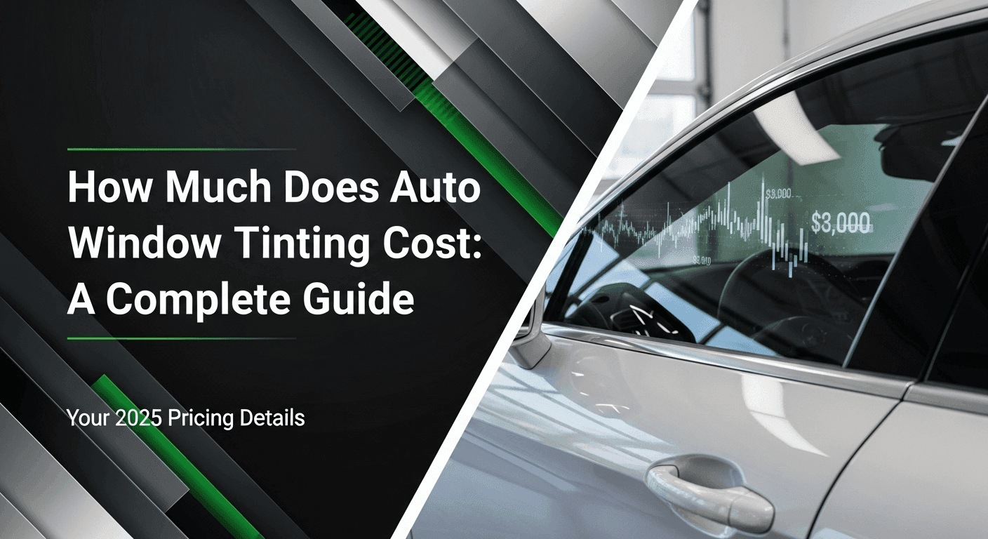How Much Does Auto Window Tinting Cost in 2025: A Complete Guide
