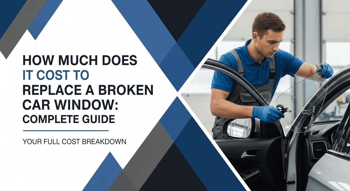 How Much Does It Cost to Replace a Broken Car Window: Complete Guide