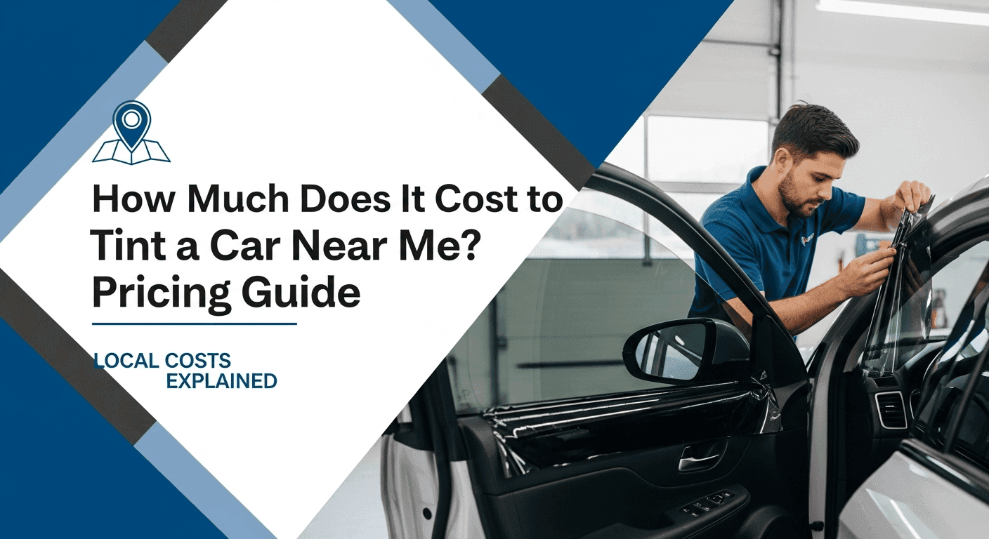 How Much Does It Cost to Tint a Car Near Me? 2025 Pricing Guide