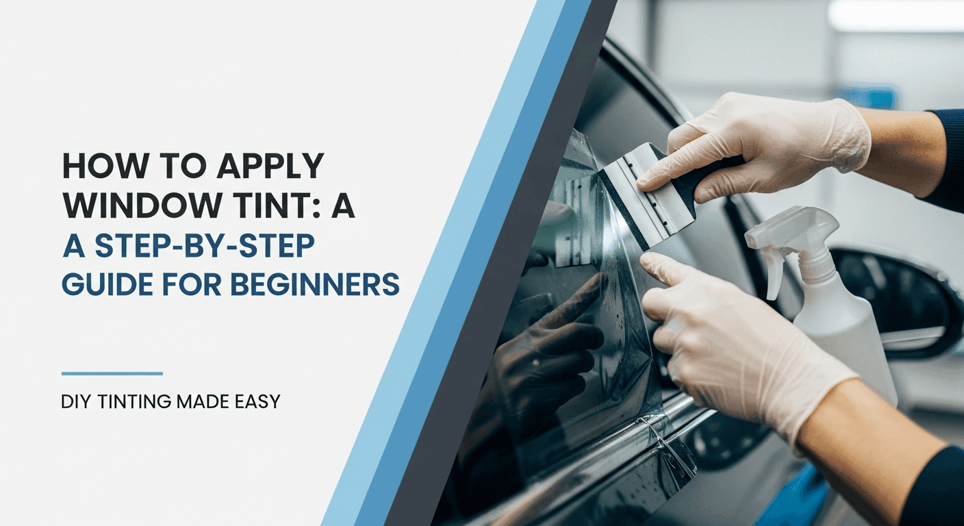 How to Apply Window Tint: A Step-by-Step Guide for Beginners 2025