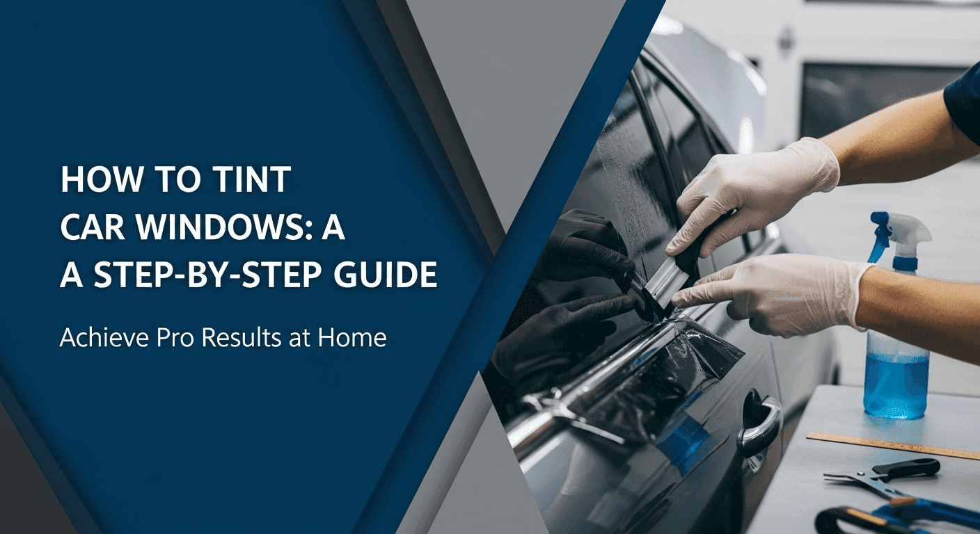 How to Tint Car Windows: A Step-by-Step Guide for 2025