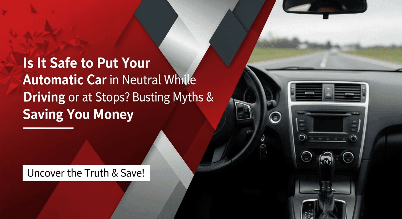 Is It Safe to Put Your Automatic Car in Neutral While Driving or at Stops? Busting Myths & Saving You Money