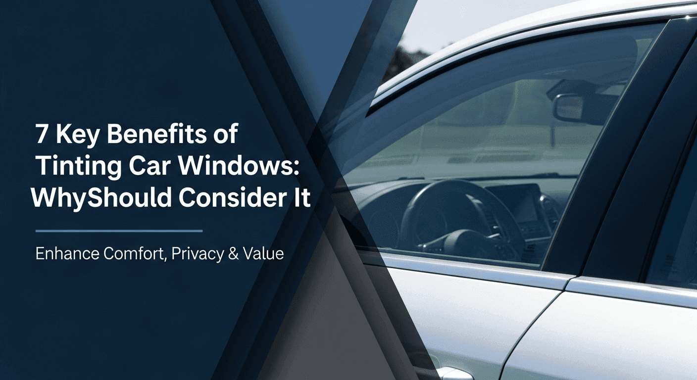 7 Key Benefits of Tinting Car Windows: Why You Should Consider It in 2025