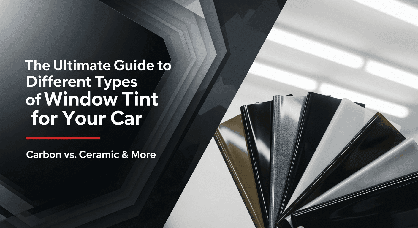 The Ultimate Guide to Different Types of Window Tint for Your Car 2025