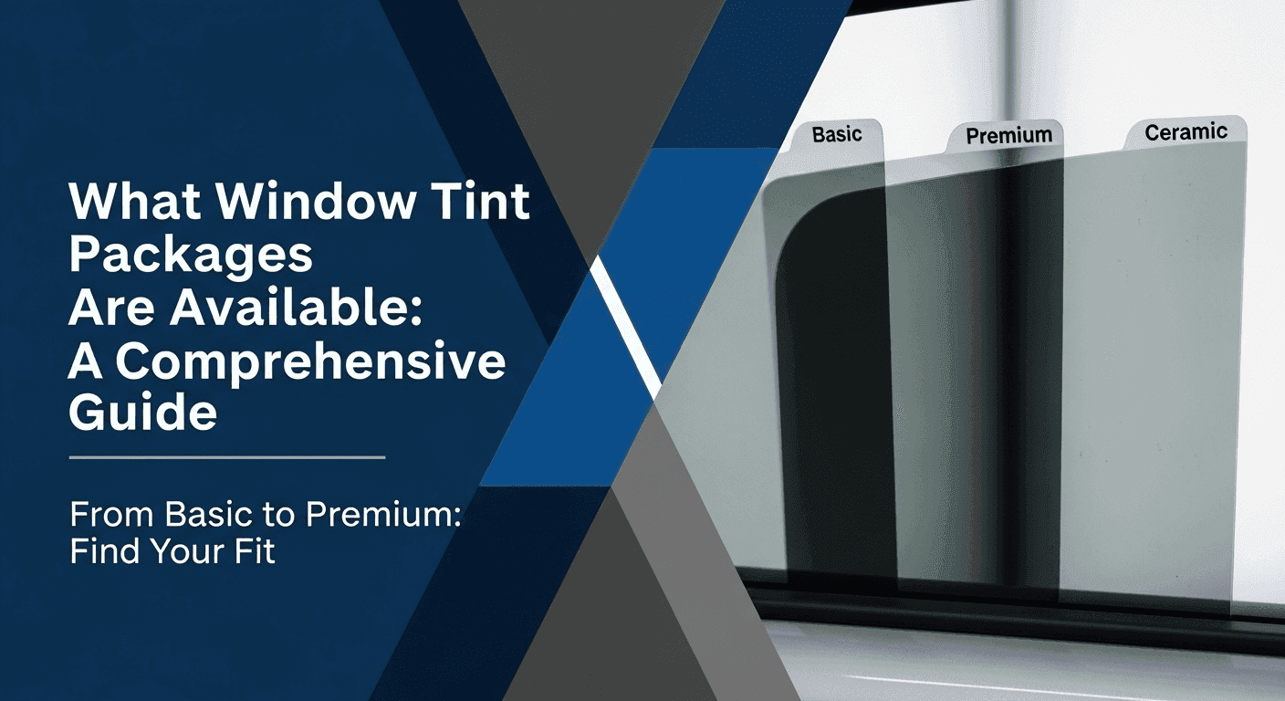 What Window Tint Packages Are Available: A Comprehensive Guide