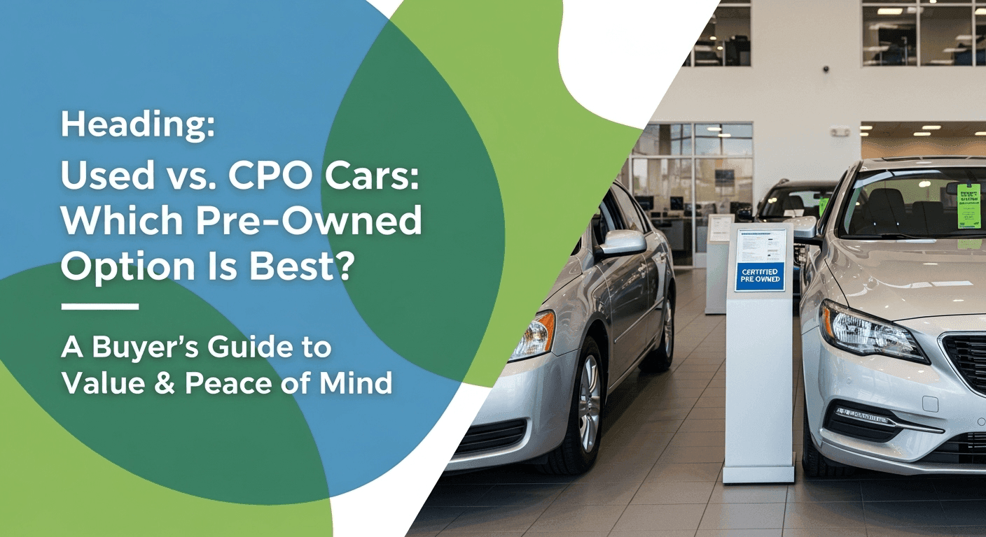 Used vs. CPO Cars: Which Pre-Owned Option Is Best?