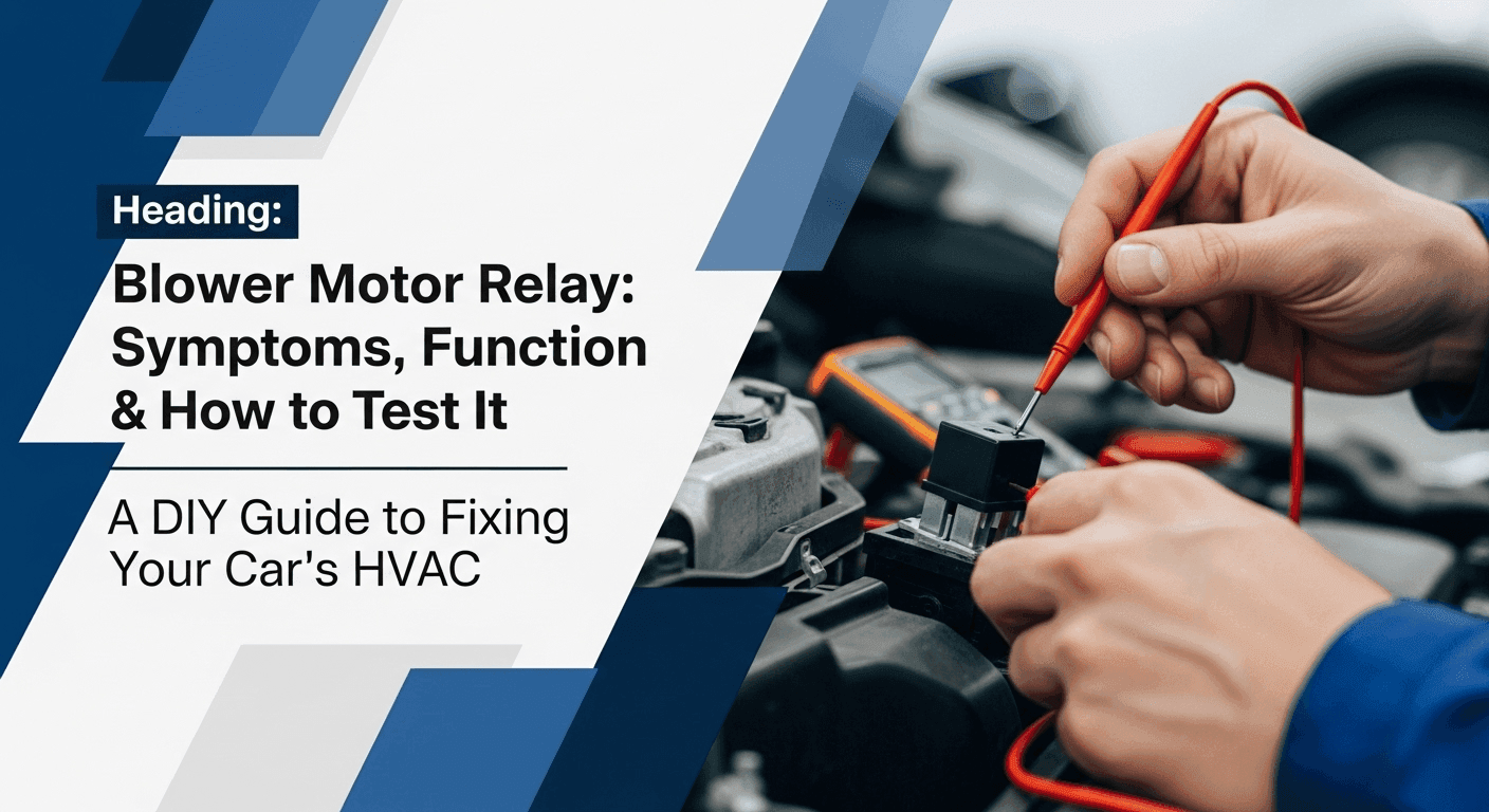 Blower Motor Relay: Symptoms, Function & How to Test It