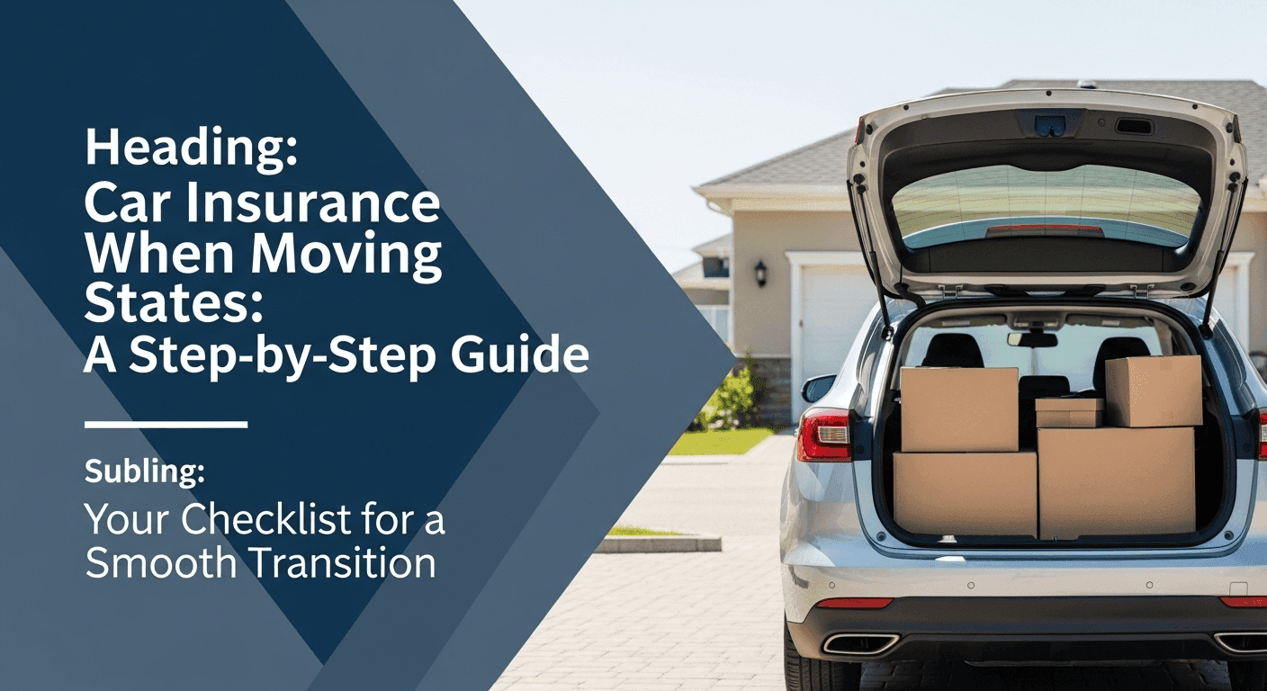 Car Insurance When Moving States: A Step-by-Step Guide