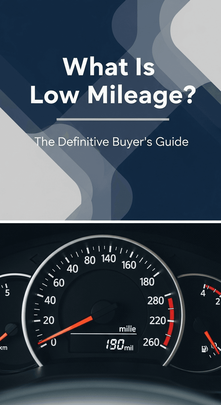 what is considered low mileage on a car