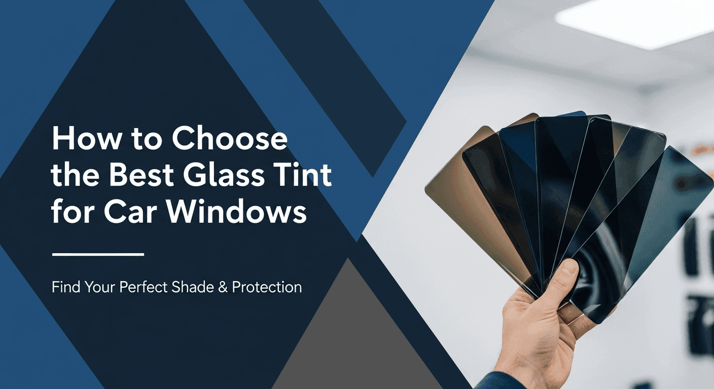 How to Choose the Best Glass Tint for Car Windows