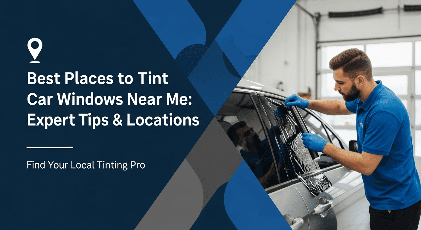 Best Places to Tint Car Windows Near Me: Expert Tips & Locations