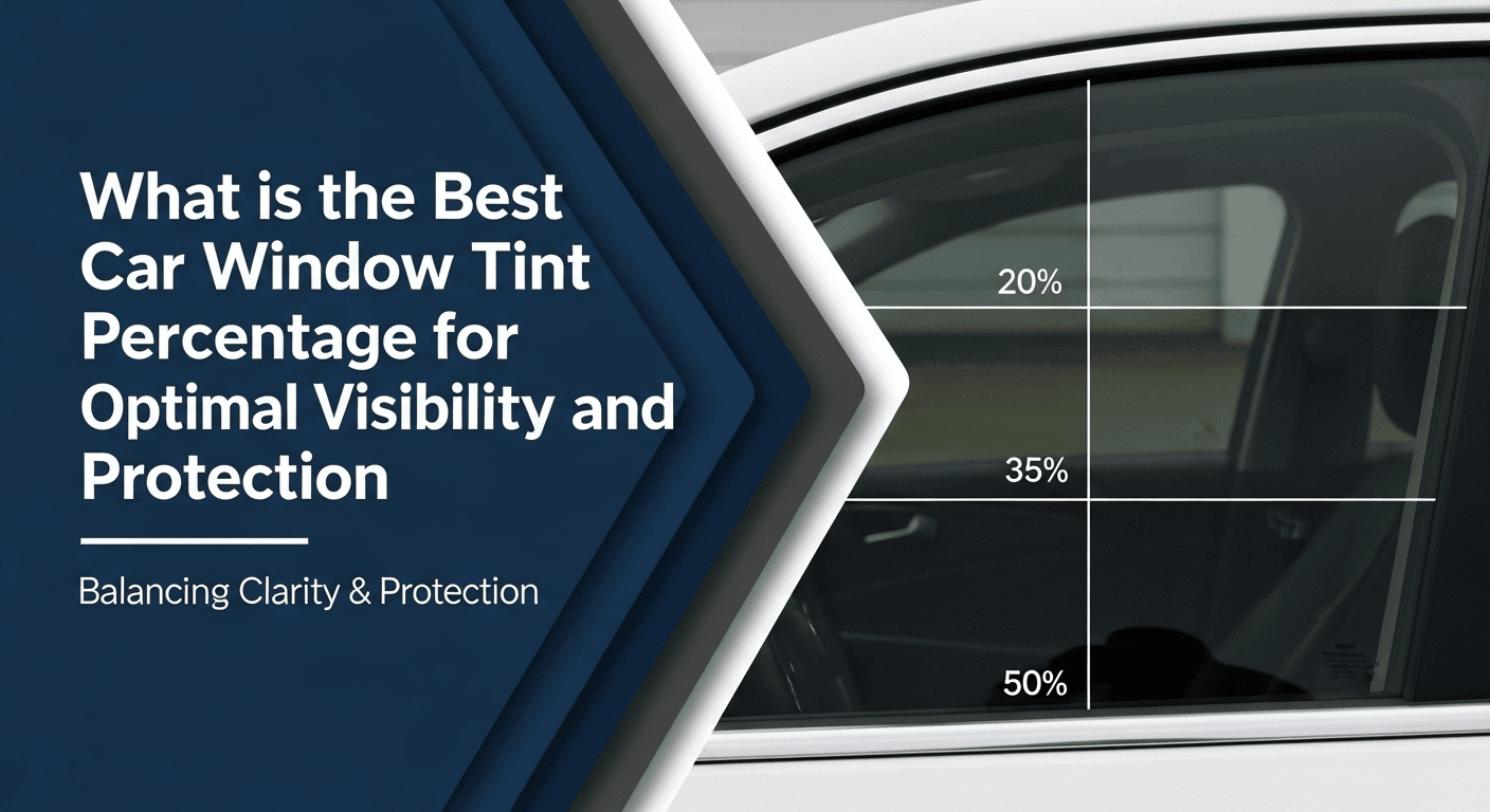 What is the Best Car Window Tint Percentage for Optimal Visibility and Protection