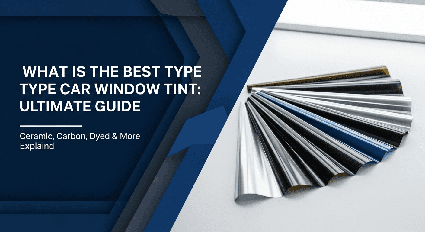 What is the Best Type of Car Window Tint: Ultimate Guide