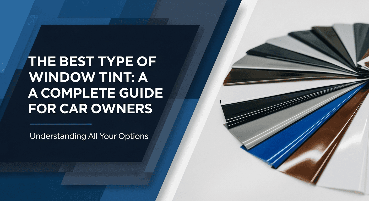 The Best Type of Window Tint: A Complete Guide for Car Owners