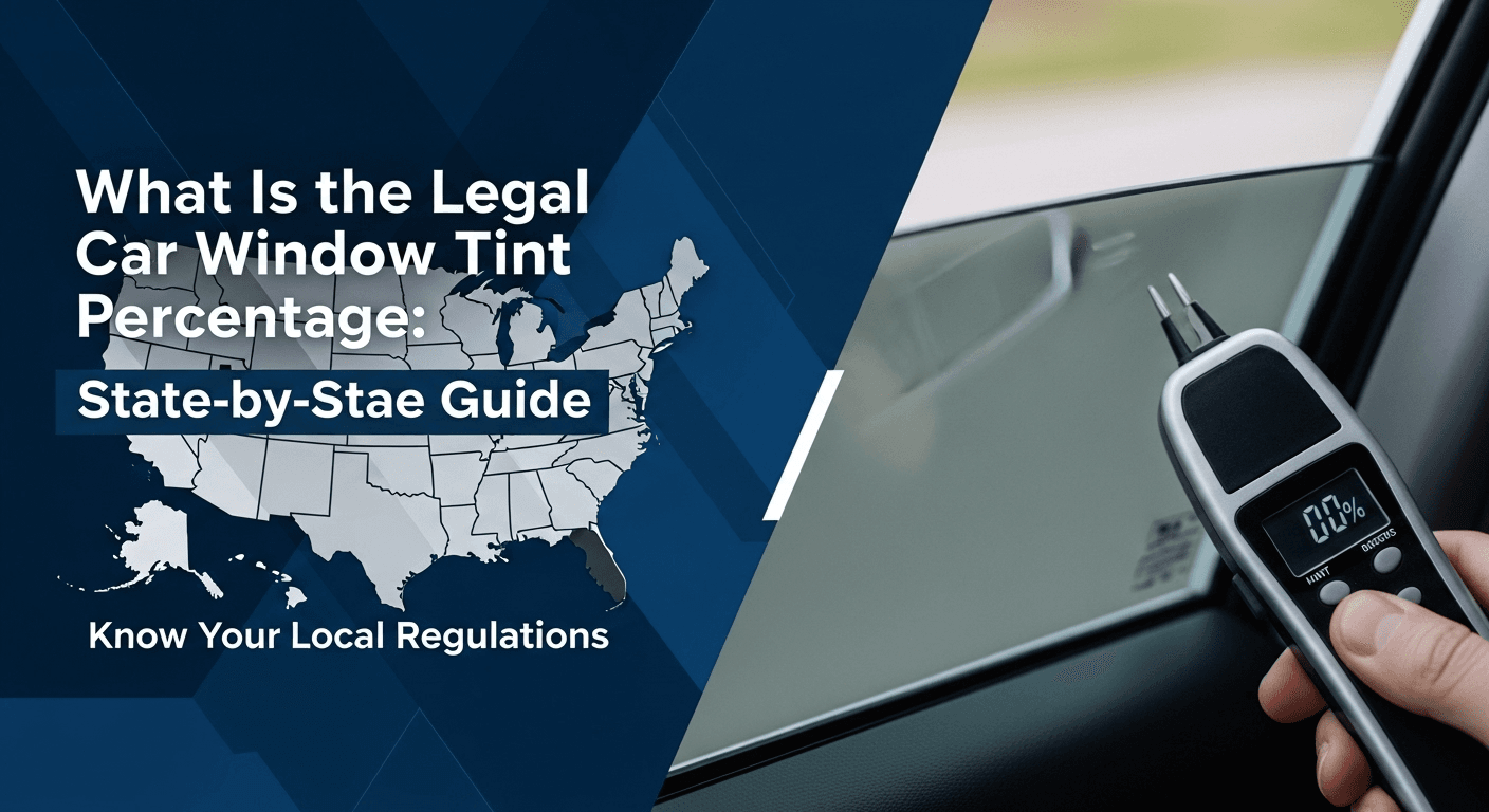 What Is the Legal Car Window Tint Percentage: State-by-State Guide
