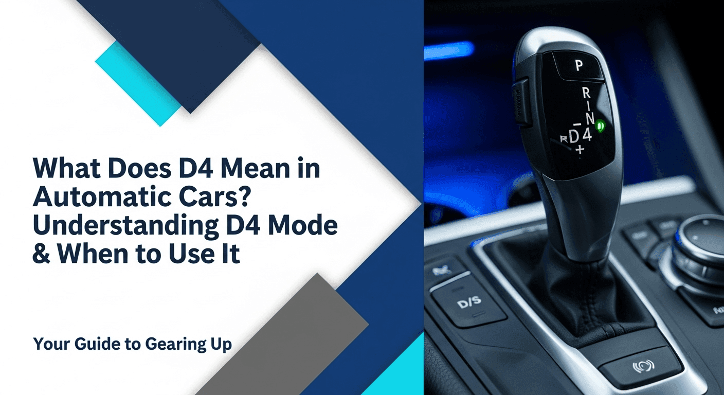 What Does D4 Mean in Automatic Cars? Understanding D4 Mode & When to Use It