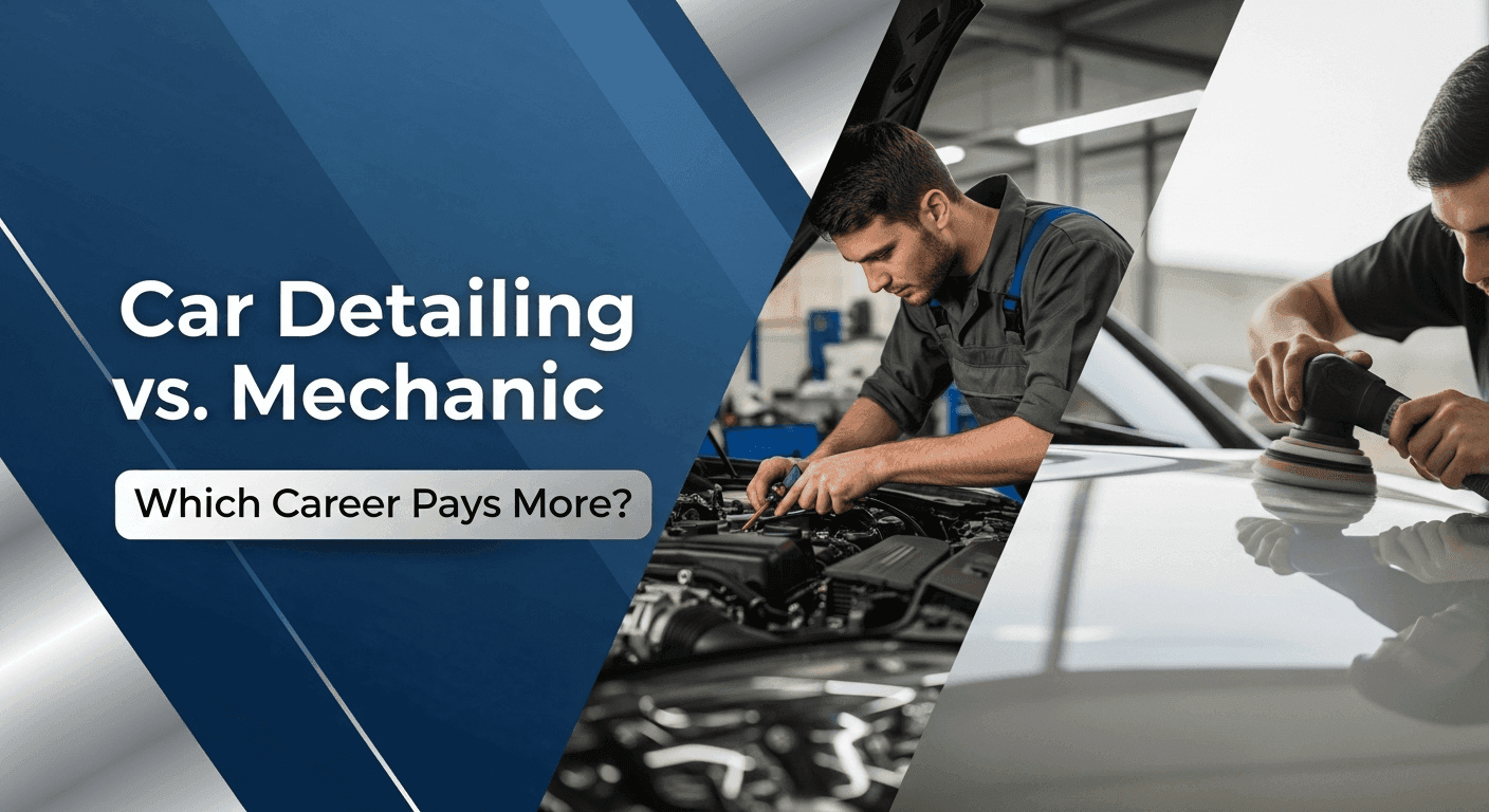 Car Detailing vs. Mechanic: Which Career Pays More?