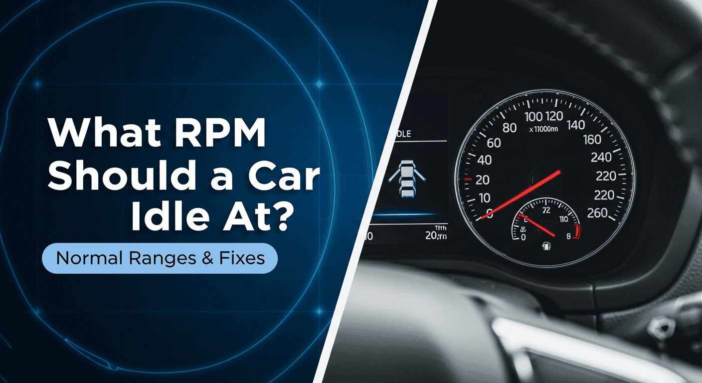 What RPM Should a Car Idle At? Normal Ranges & Fixes