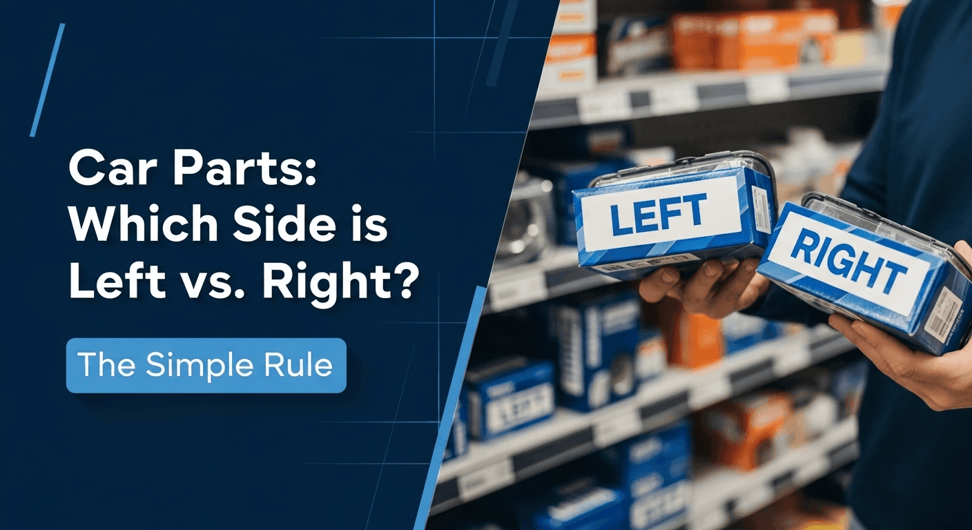 Car Parts: Which Side is Left vs. Right? The Simple Rule
