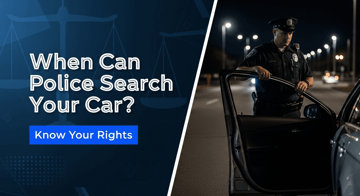 When Can Police Search Your Car? Know Your Rights
