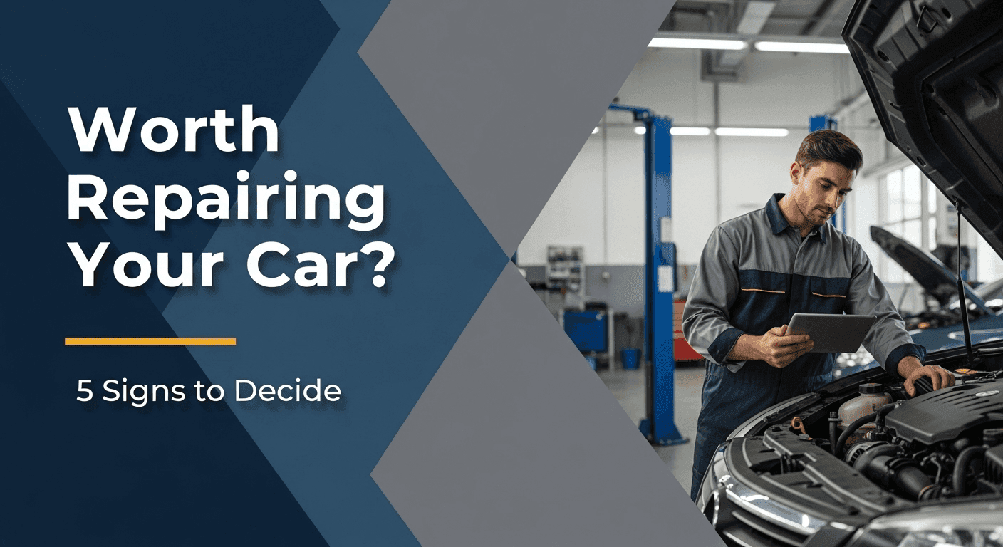 Worth Repairing Your Car? 5 Signs to Decide