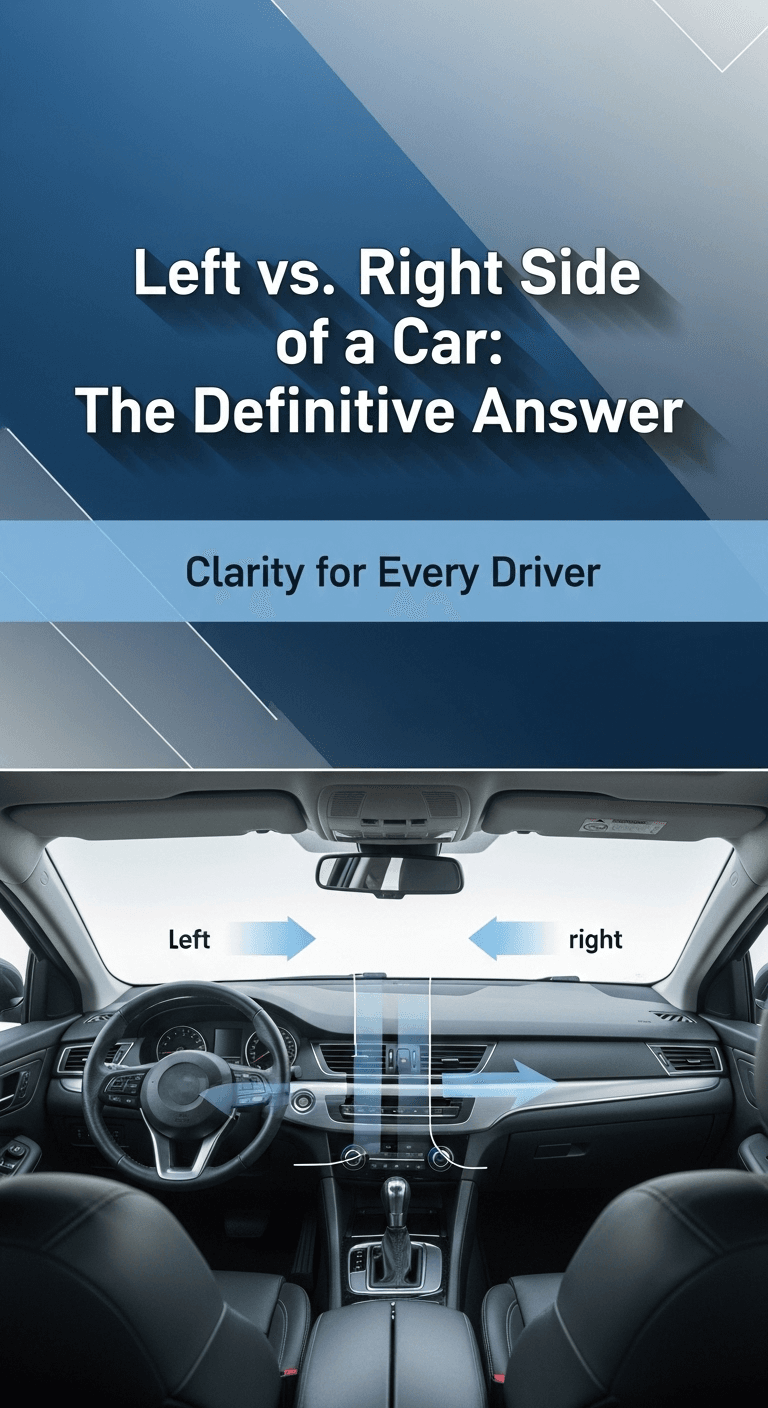 which side is the left side of a car