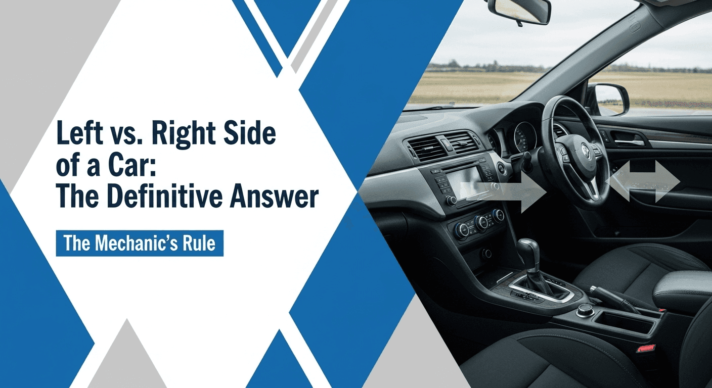 Left vs. Right Side of a Car: The Definitive Answer
