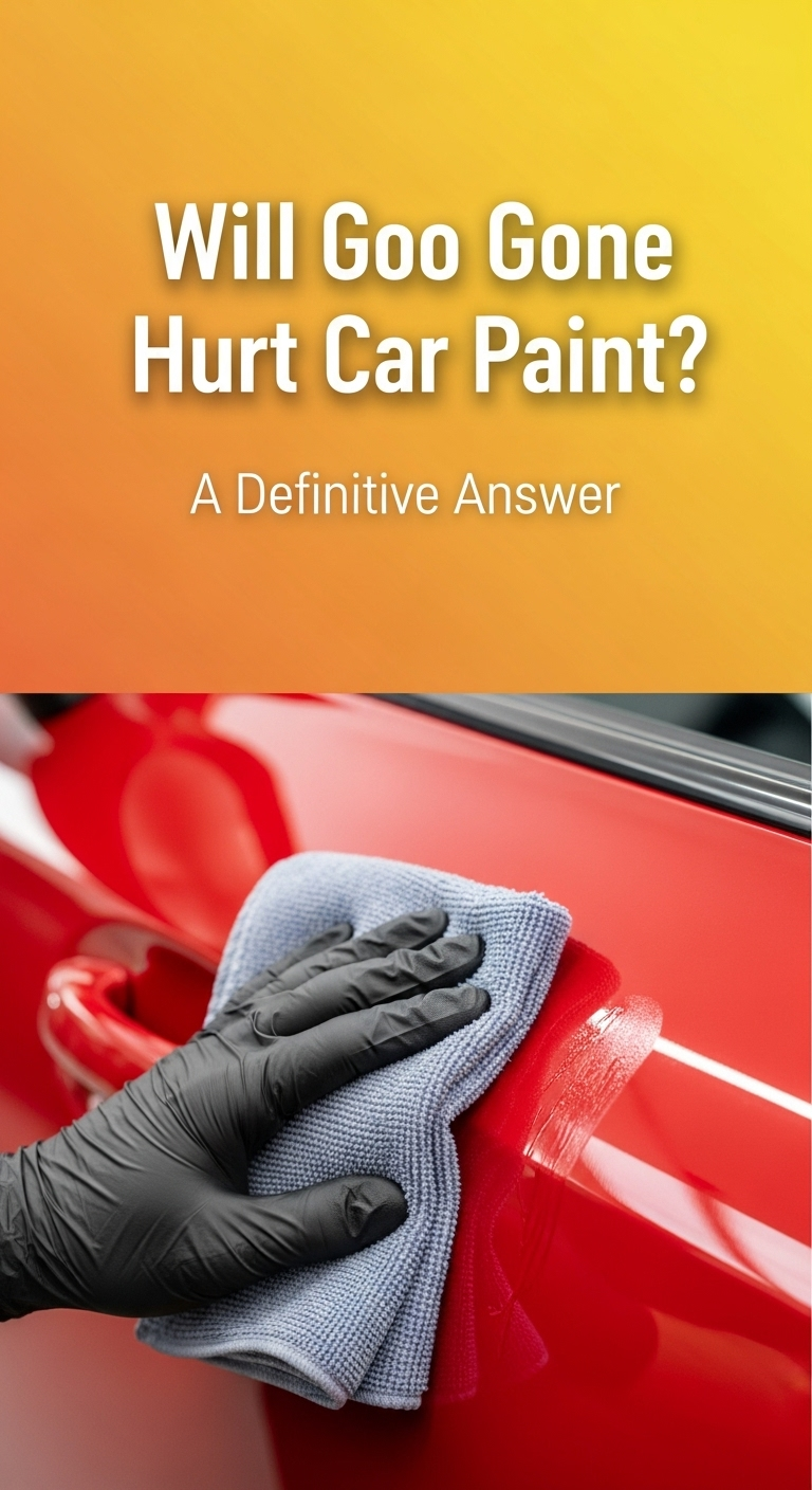 will goo gone hurt car paint