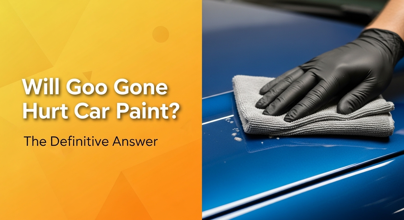 Will Goo Gone Hurt Car Paint? A Definitive Answer