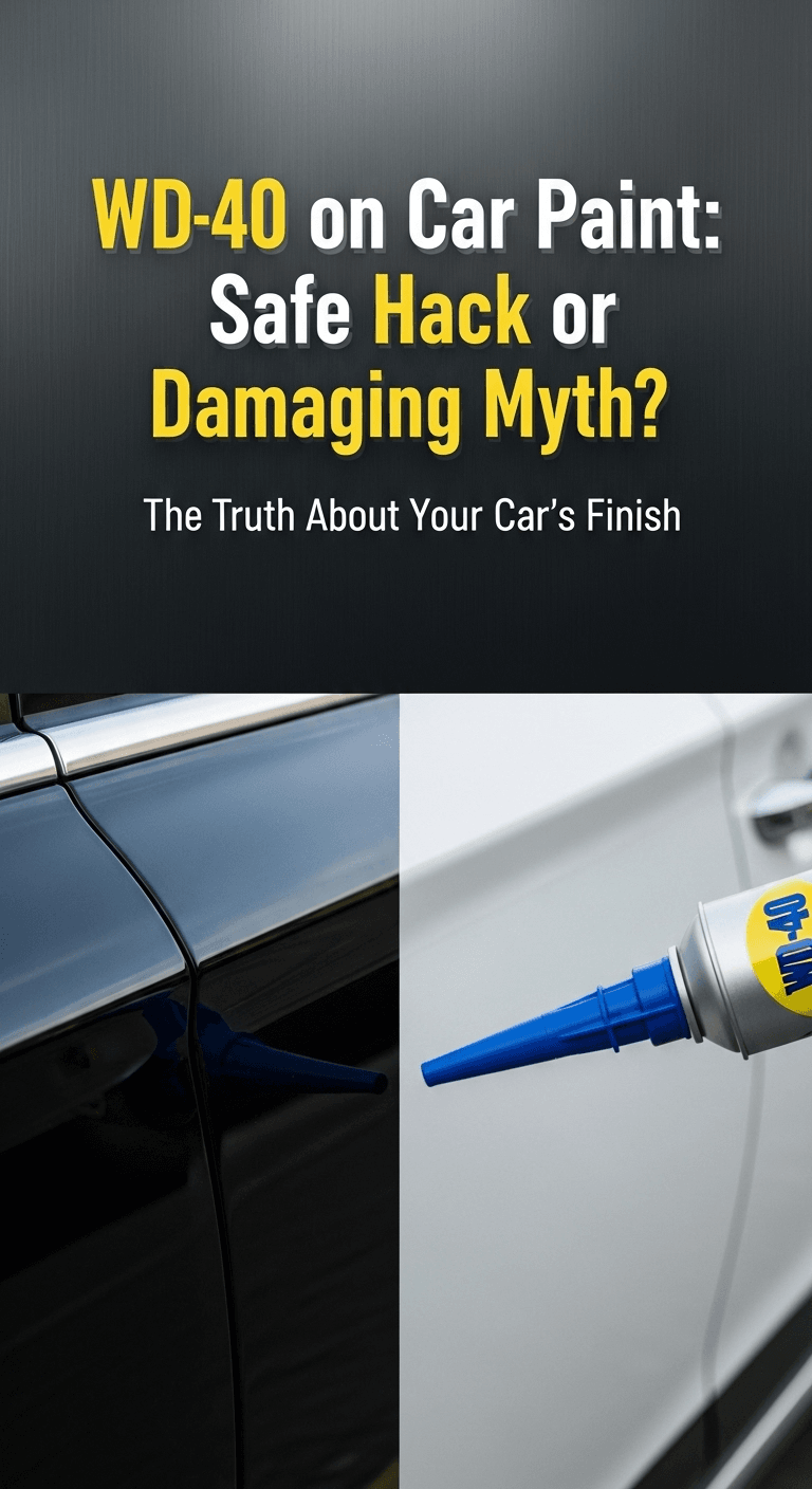 WD-40 on Car Paint: Safe Hack or Damaging Myth? 1 A silver Acura car with minor dents and spots, prompting the question will wd40 hurt car paint