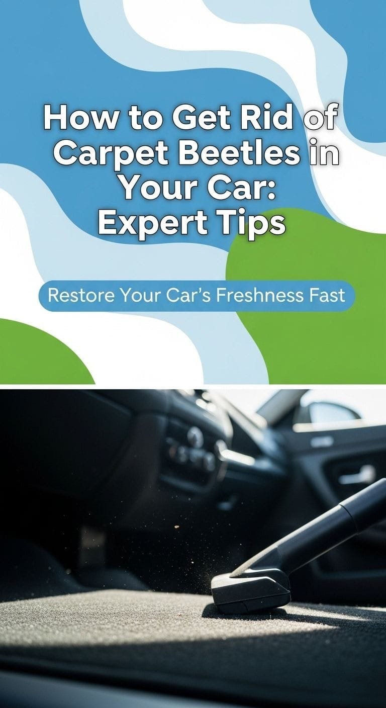How to Get Rid of Carpet Beetles in Your Car: Expert Tips 1 how to get rid of carpet beetles in car