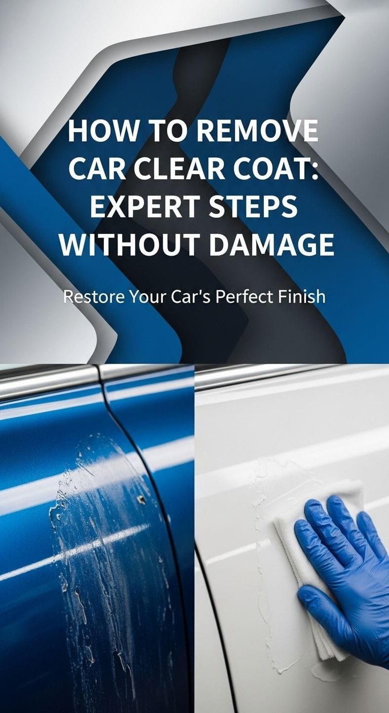 How to Remove Car Clear Coat: Expert Steps Without Damage 1 how to remove clear coat from car