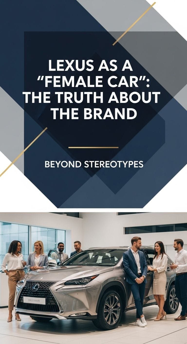 is lexus a female car
