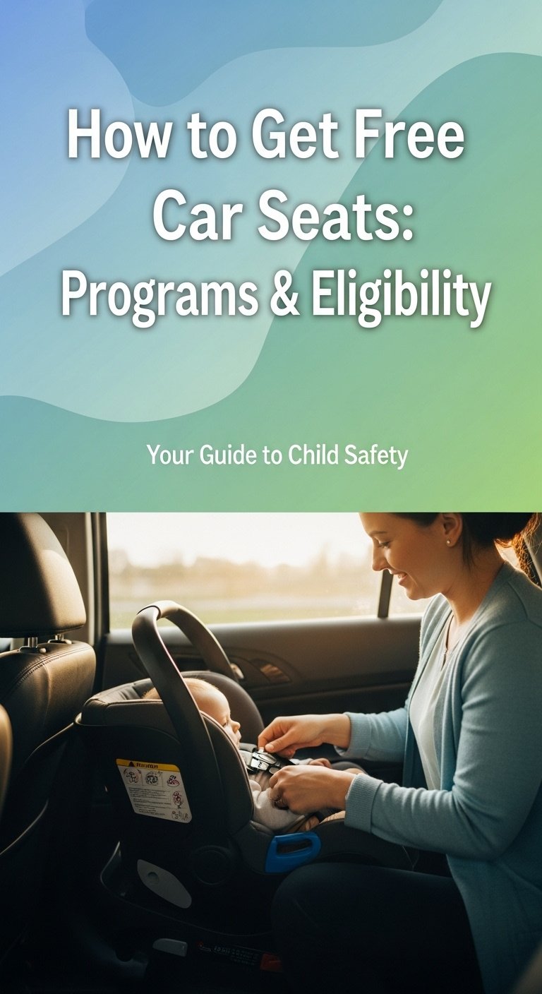 A detailed alt text including where can you get free car seats and context, based on image content and outline's visual description