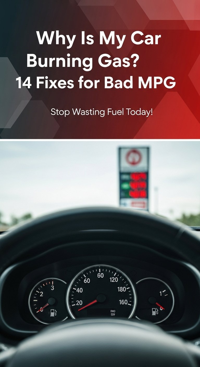 Why Is My Car Burning Gas? 14 Fixes for Bad MPG 1 Why Is My Car Burning Gas? 14 Fixes for Bad MPG