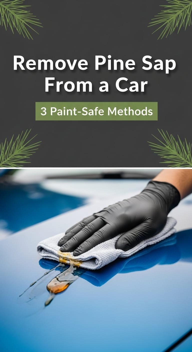 Remove Pine Sap From a Car: 3 Paint-Safe Methods 1 how do you remove pine sap from a car