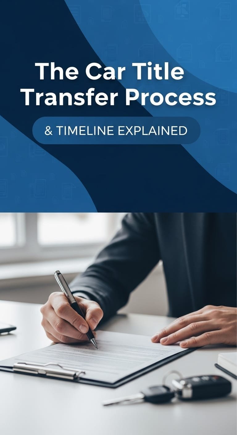 how long does it take to transfer a car title