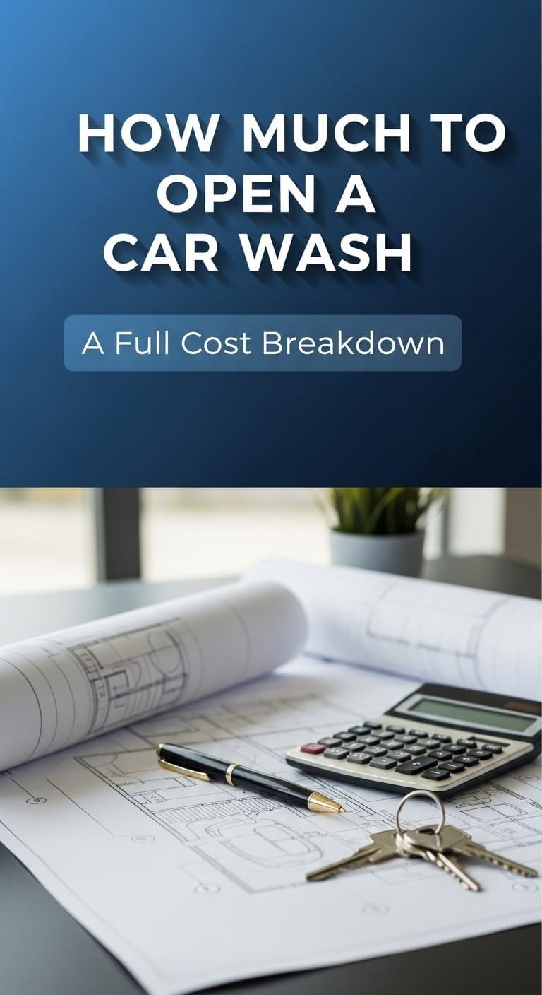how much to open a car wash