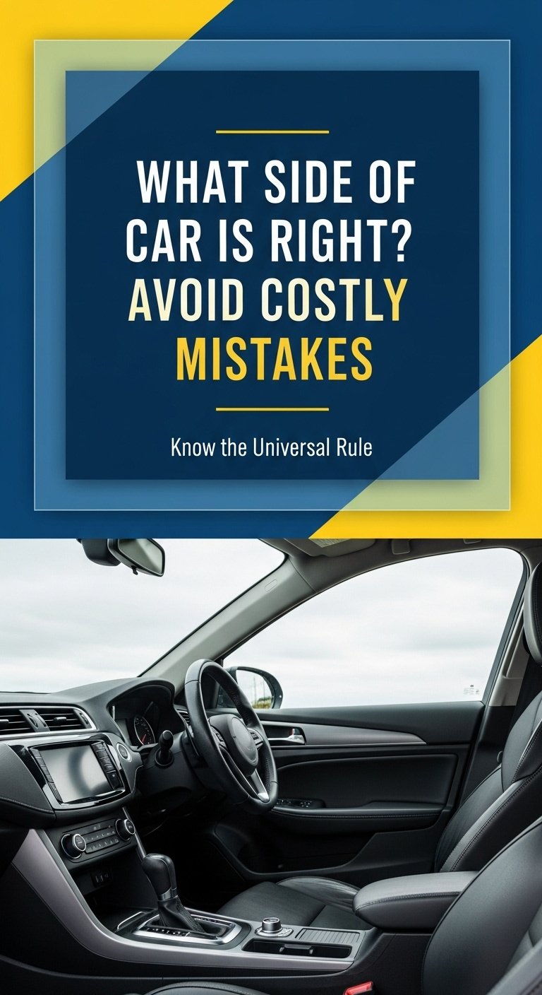 What side of car is right? Understanding the universal rule from the driver's perspective