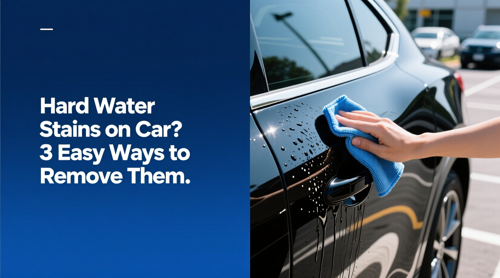 Hard Water Stains on Car? 3 Easy Ways to Remove Them 12 Hard Water Stains on Car? 3 Easy Ways to Remove Them