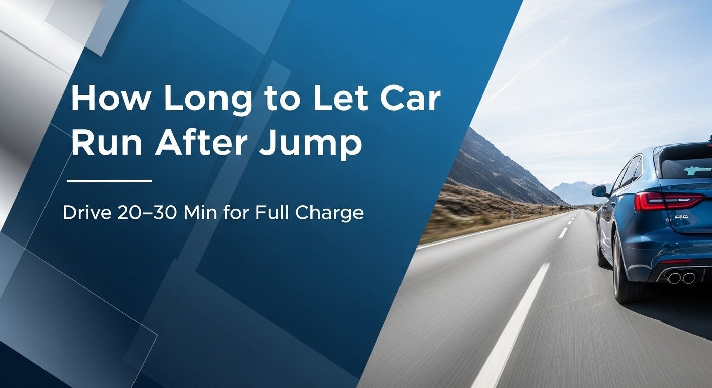 How Long to Let Car Run After Jump: Drive 20–30 Min 10 How Long to Let Car Run After Jump: Drive 20–30 Min
