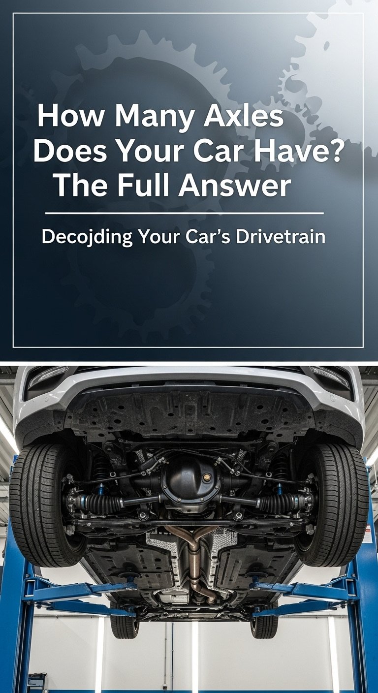 How Many Axles Does Your Car Have? The Full Answer 1 how many axles does my car have