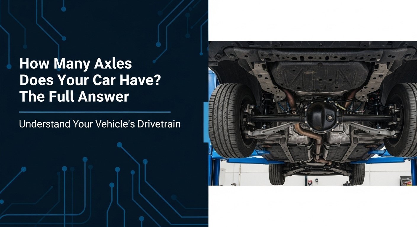 How Many Axles Does Your Car Have? The Full Answer 4 How Many Axles Does Your Car Have? The Full Answer