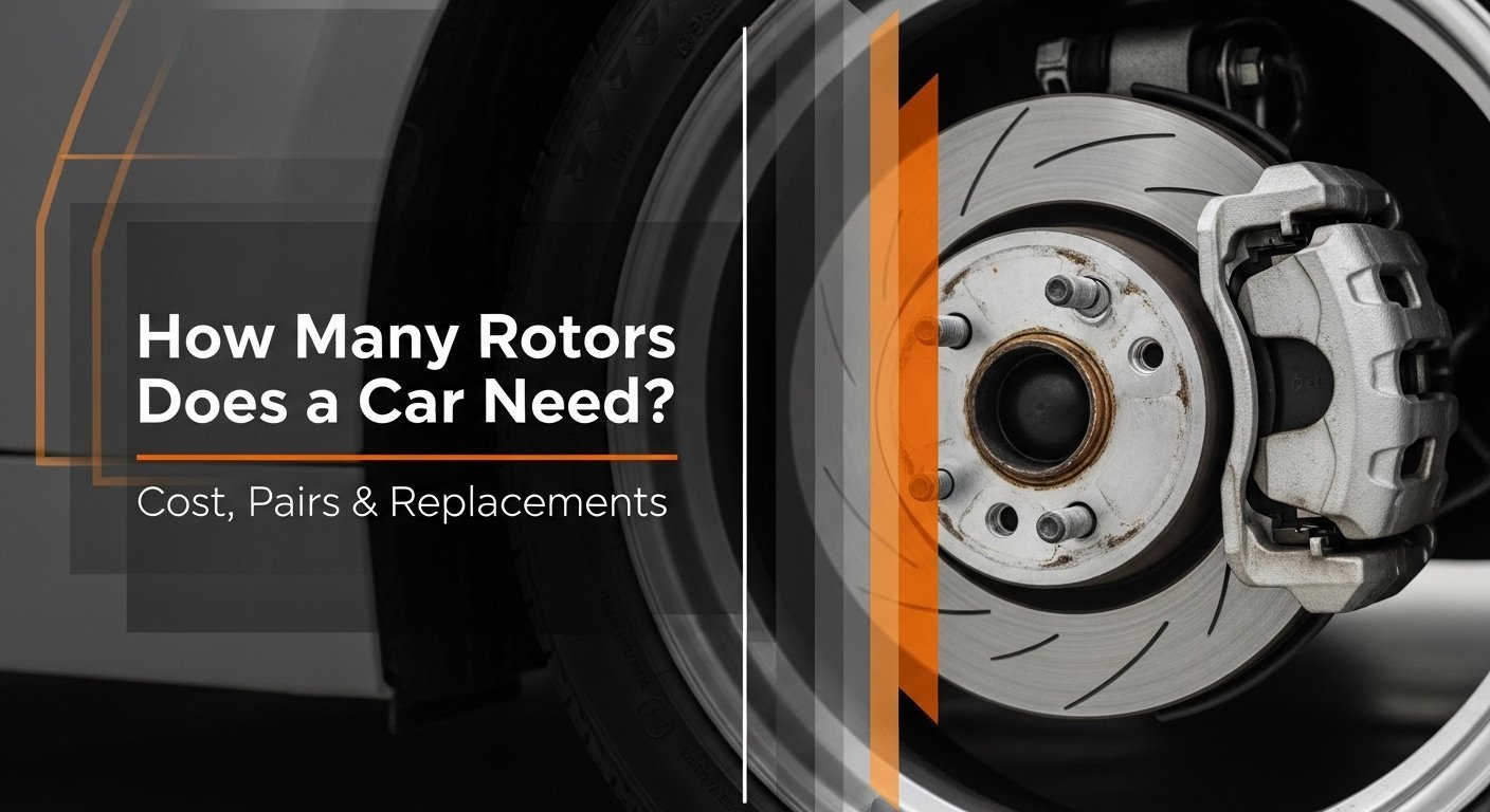 How Many Rotors Does a Car Need? Cost, Pairs & Replacements 6 How Many Rotors Does a Car Need? Cost, Pairs & Replacements