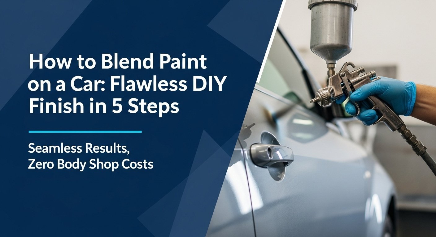 How to Blend Paint on a Car: Flawless DIY Finish in 5 Steps 6 How to Blend Paint on a Car: Flawless DIY Finish in 5 Steps