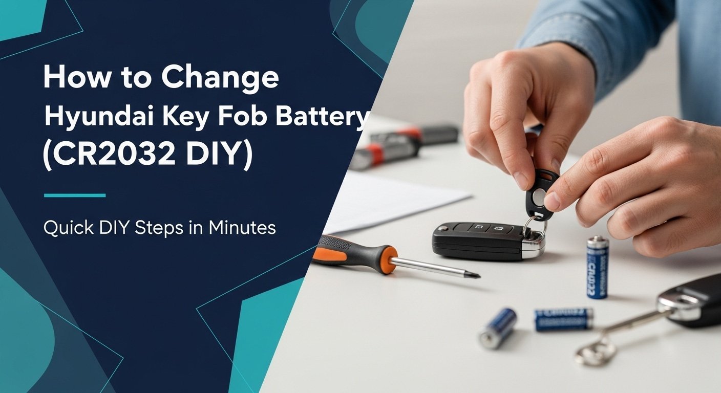 How to Change Hyundai Key Fob Battery (CR2032 DIY) 12 How to Change Hyundai Key Fob Battery (CR2032 DIY)