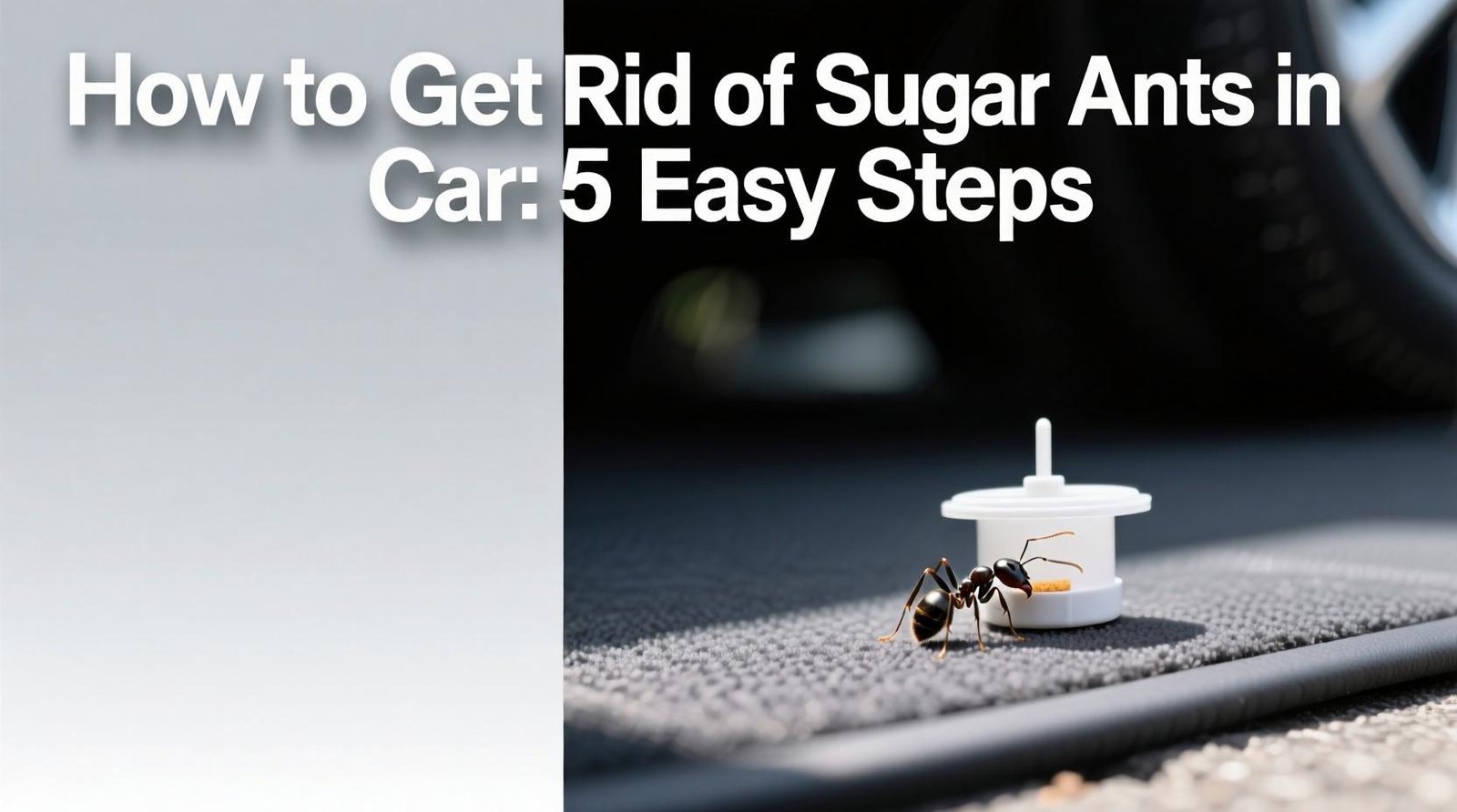 How to Get Rid of Sugar Ants in Car: 5 Easy Steps 6 How to Get Rid of Sugar Ants in Car: 5 Easy Steps